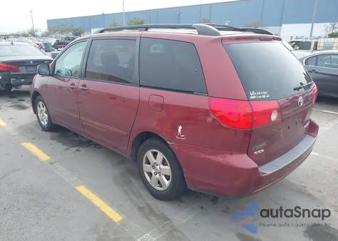 2007 Toyota Sienna Xle z USA, uszkodzony, nr VIN 5TDZK22C27S094040